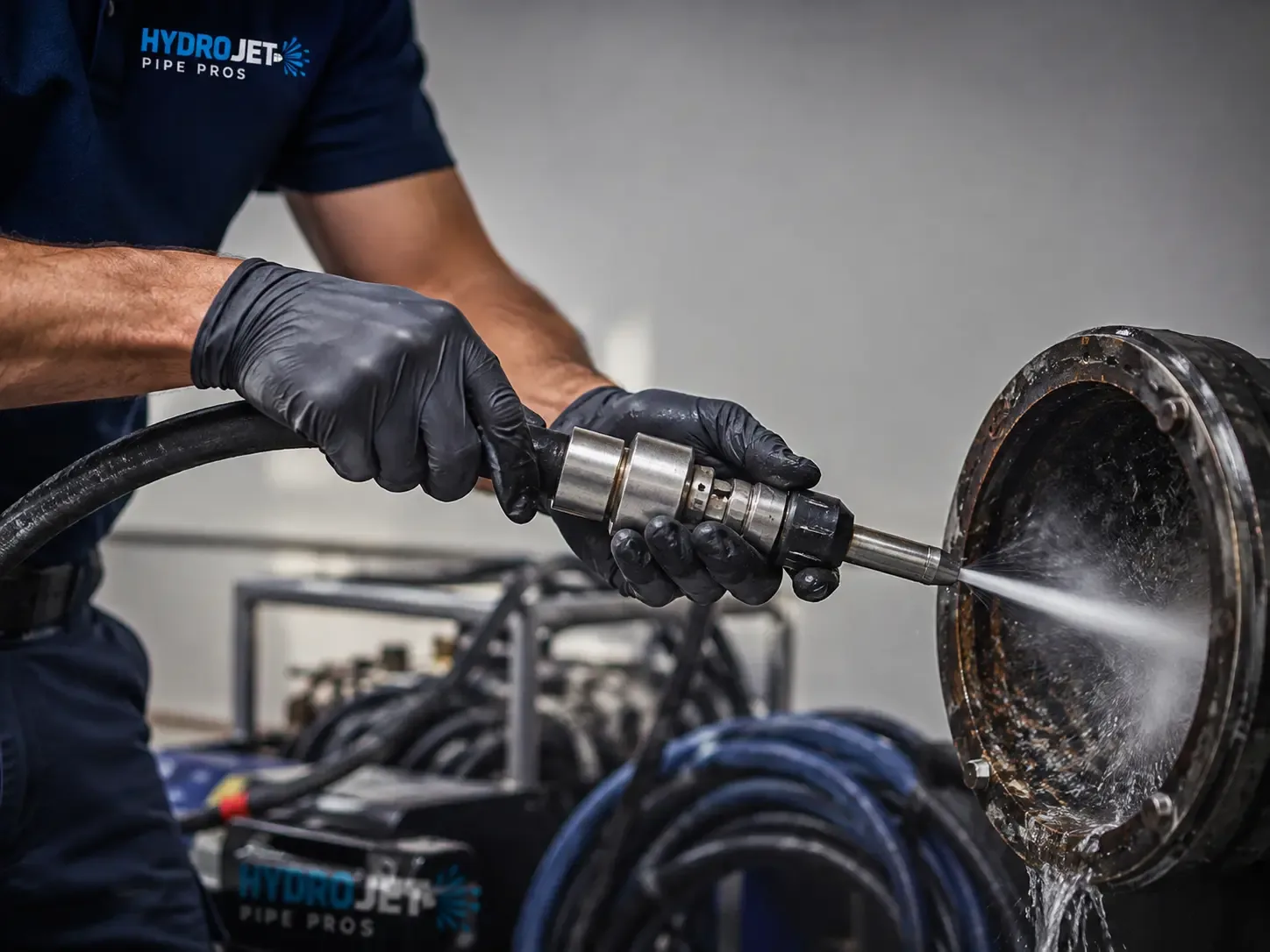 Hydro Jet Pipe Descaling in Westbrook, TX